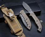 12" New Large N690 Blade Survival Nylon Fiber Glass Handle Folding Tool VTF500