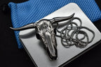 New Mini  Damascus Blade Necklace Survival Hunting EDC Tool VTH28M