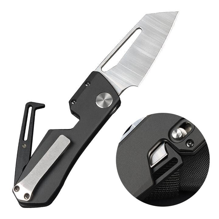 New CNC D2 Blade Aluminum Handle Collection Folding PocketKnife DF04