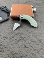 3'' New Mini 14C28N Steel Blade G10 Handle OutdoorEDCPocket Folding Tool VTF33