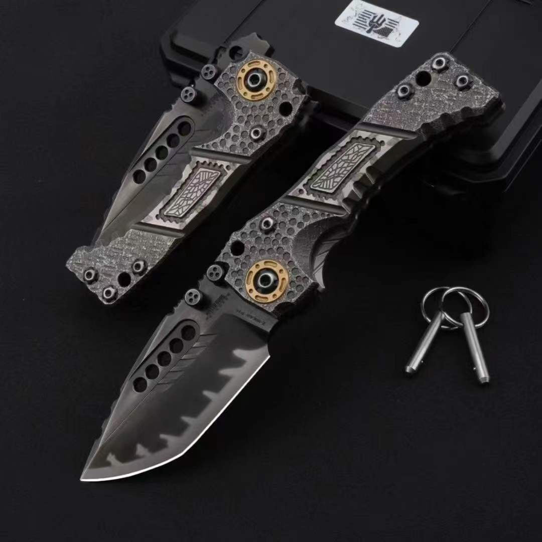 New Z-Wear Steel Blade T4C Handle Folding Knife VTF184