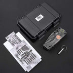 9" New CNC Large Z-Wear Steel Blade T4C Handle Folding Tool VTF101