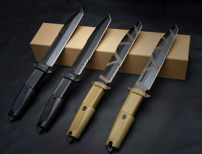 12'' New N690 Steel Blade FORPRENE Handle Camping Knife Knife VTH96T