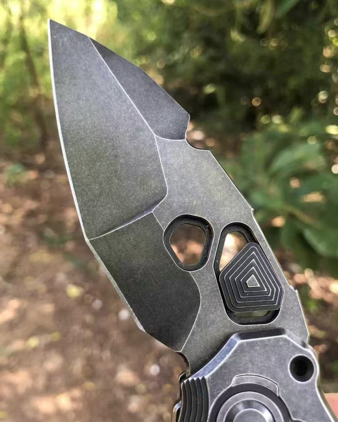 9'' New D2 Blade Steel Handle Camping Folding Knife DF29