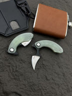 3'' New Mini 14C28N Steel Blade G10 Handle OutdoorEDCPocket Folding Tool VTF33