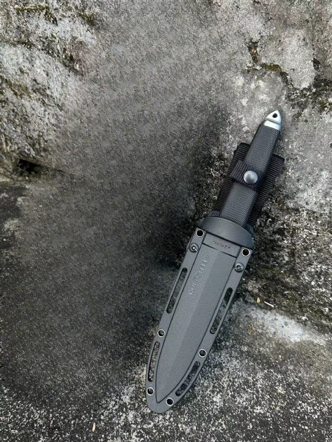 13'' New Double Edge 3V Blade Craton Handle Tactics Dagger Hunting Knife VTH67