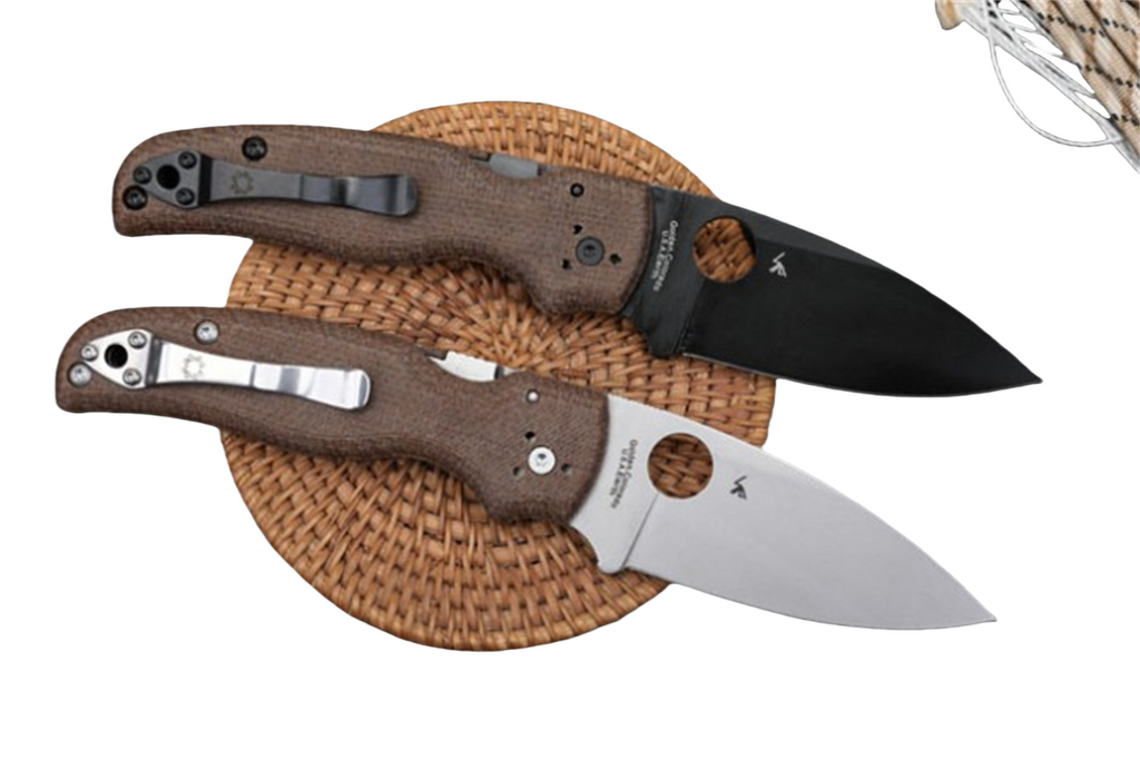 New S30V Blade Carbon Fiber Handle Lock Back Camping Folding Pocket Knife TF229