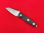8'' New M390 Steel Stone Wash 4MM Blade G10 Handle Full Tang Camping Tool VTH74