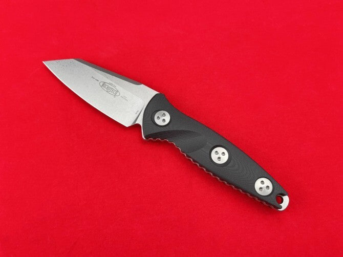 8'' New M390 Steel Stone Wash 4MM Blade G10 Handle Full Tang Camping Knife VTH74
