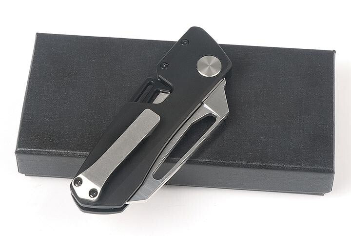New CNC D2 Blade Aluminum Handle Collection Folding PocketKnife DF04