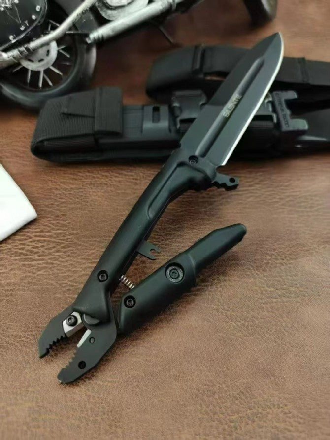 New Multifunctional Knife N690 Fixed Blade Faupulene Handle Camping Knife VTH95