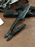 New Multifunctional Tool N690 Fixed Blade Faupulene Handle Camping Tool VTH95