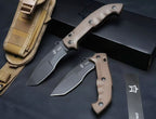 12" New Large N690 Blade Survival Nylon Fiber Glass Handle Folding Tool VTF500