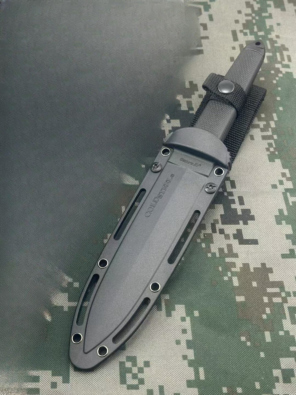 13'' New Double Edge 3V Blade Craton Handle Tactics Dagger Hunting Knife VTH67B