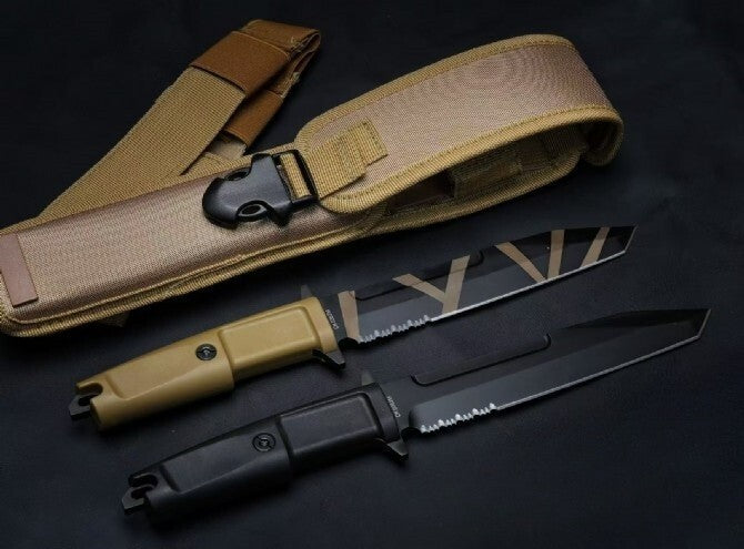 12'' New N690 Steel Blade FORPRENE Handle Camping Knife Knife VTH96T