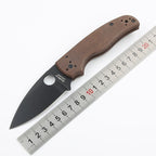 New S30V Blade Carbon Fiber Handle Lock Back Camping Folding Pocket Tool TF229