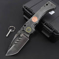 9" New CNC Large Z-Wear Steel Blade T4C Handle Folding Knife VTF101