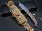 12" New Large N690 Blade Survival Nylon Fiber Glass Handle Folding Tool VTF500