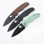New S30V Blade Carbon Fiber Handle Lock Back Camping Folding Pocket Tool TF229
