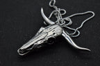 New Mini  Damascus Blade Necklace Survival Hunting EDC Tool VTH28M