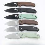 New S30V Blade Carbon Fiber Handle Lock Back Camping Folding Pocket Tool TF229