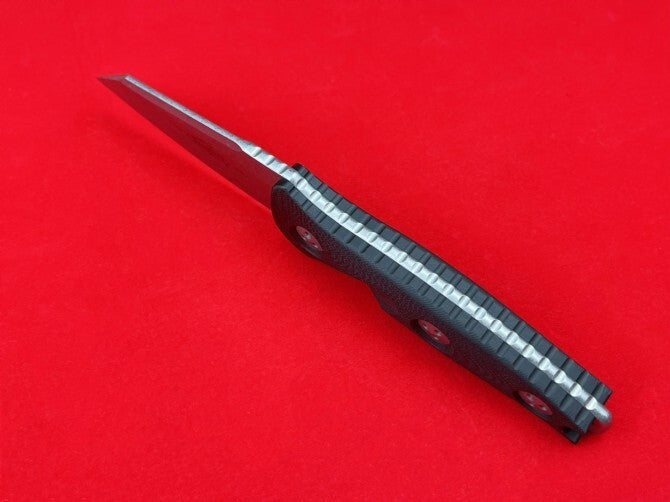8'' New M390 Steel Stone Wash 4MM Blade G10 Handle Full Tang Camping Knife VTH74