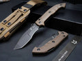 12" New Large N690 Blade Survival Nylon Fiber Glass Handle Folding Knife VTF500