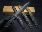 12'' New N690 Steel Blade FORPRENE Handle Camping Tool Tool VTH96T