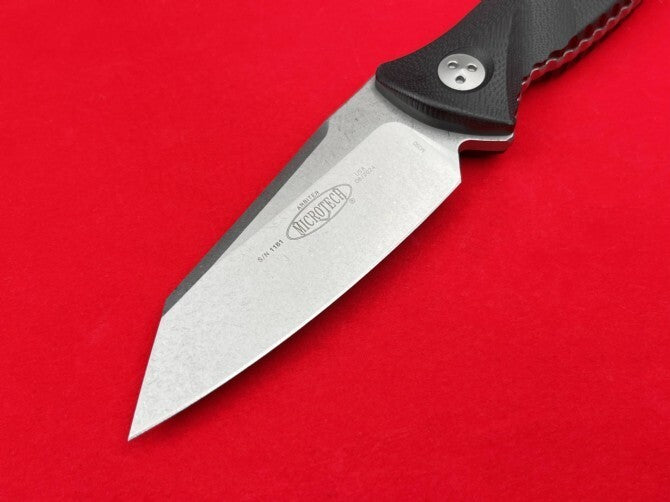 8'' New M390 Steel Stone Wash 4MM Blade G10 Handle Full Tang Camping Knife VTH74
