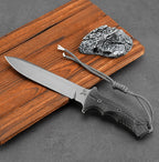 12'' New DC53 Steels  Blade Linen Handle s Survival Hunting Tool VTH118P
