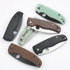 New S30V Blade Carbon Fiber Handle Lock Back Camping Folding Pocket Tool TF229