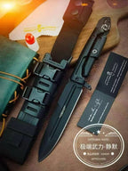 New Multifunctional Tool N690 Fixed Blade Faupulene Handle Camping Tool VTH95