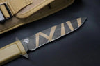 11'' New N690 Steel Blade FORPRENE Handle Camping Tool VTH96
