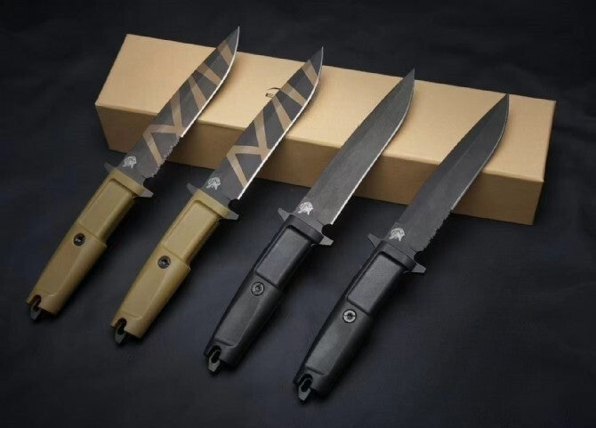 11'' New N690 Steel Blade FORPRENE Handle Camping Knife VTH96