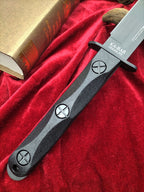 13''New 1905Cro-Van Blade Fiberglass Handle Full Tang Camping Hunting Tool EK45