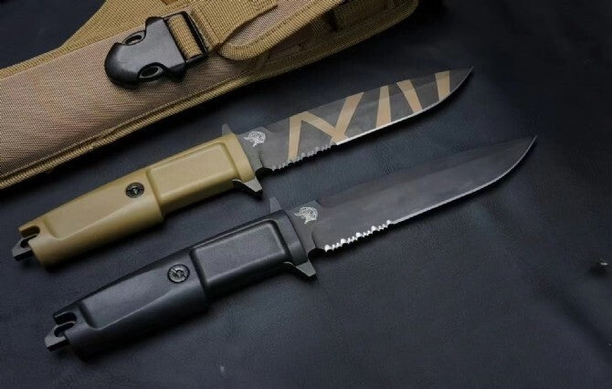 11'' New N690 Steel Blade FORPRENE Handle Camping Knife VTH96