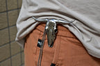 New Mini  Damascus Blade Necklace Survival Hunting EDC Tool VTH28M