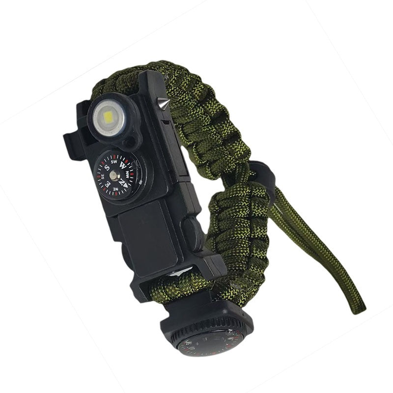 15-in-1 Outdoor Survival Paracord Bracelet