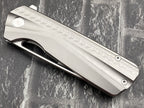 TwoSun TS490 Folding Knife – 14C28N Blade Titanium Handle