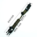 15-in-1 Outdoor Survival Paracord Bracelet