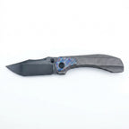 M390 Titanium EDC Folding Pocket Knife | Carbon Fiber & Timascus Inlay
