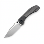 M390 Titanium EDC Folding Pocket Knife | Carbon Fiber & Timascus Inlay
