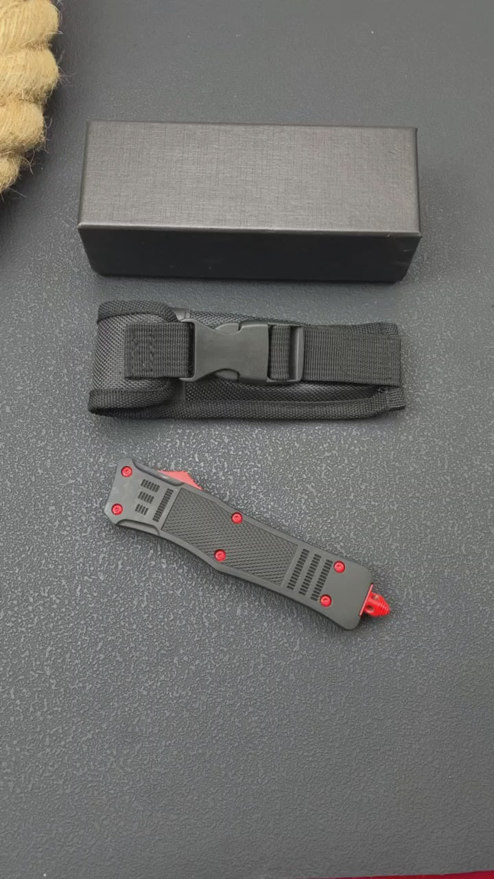 Tactical Folding Knife - 8CR14 Steel & Zinc Alloy Handle A16
