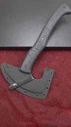 Heavy-Duty DC53 Steel Camping Axe – Full Tang Outdoor Survival Tomahawk with G10 Handle