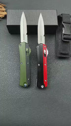 9'' New 8Cr14MoV Steel Blade Zinc Alloy Handle Pocket Camping Tool