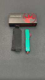 Microtech UT85 OTF Knife – 8Cr13MoV Blade Aluminum Handle Glass Breaker