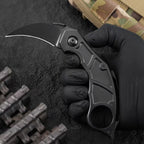New Manual Folding Tool 14C28N Steel Sandvik Blade Full T4C Titanium Handle Pocket Camping Claw C07