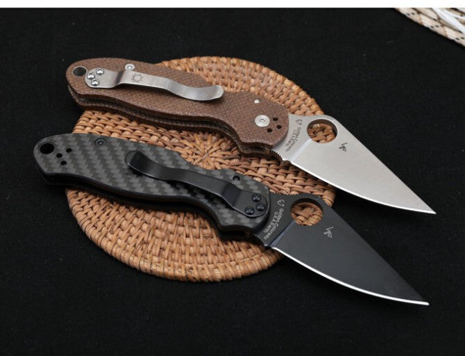 New S30V Blade Pocket Lock Back Camping Folding Pocket Knife TFF11N