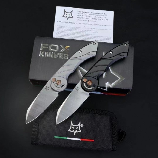 7'' New Manual Folding Knife CNC M390 Blade Aluminum Handle Pocket Knife VTF91