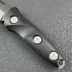 New M390 Steel Stone Wash 4MM Blade G10 Handle Full Tang Camping Tool VTH74B
